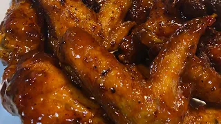 Spicy honey chicken wings