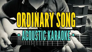 Ordinary Song - Marc Velasco (Acoustic Karaoke)