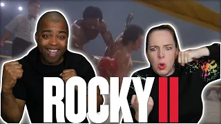 We're REALLY Happy we watched - Rocky 2 - Movie Reaction