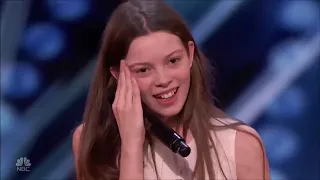 13 Year Old Singing Like a Lion Earns Howie's Golden Buzzer America's Got Talent 2018