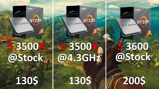 AMD Ryzen 5 3500X vs Ryzen 5 3600