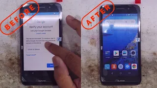 HUAWEI Y3 2018 CAG L22 8.0.1 Frp Bypass 100% working