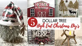 5 NEW HIGH END DOLLAR TREE CHRISTMAS DIY'S ON A BUDGET | DOLLAR TREE FARMHOUSE CHRISTMAS DIY'S 2020