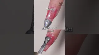 Nail Tips!! Distinction of Super Shine Cat Magnet Gel and Omnipotent Holo Magnetic Gel| BORN PRETTY