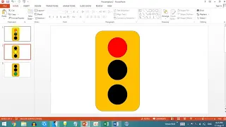 Make Traffic Light Animation In Powerpoint