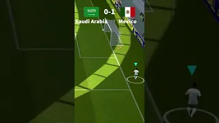 Saudi Arabia vs Mexico FIFA World Cup Group C │ eFootball Mobile 2023