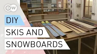How to make  your own skis and snowboards