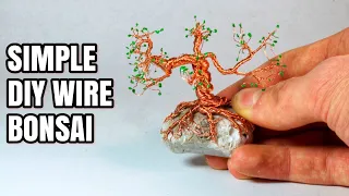 How to Add Leaves To Your Tiny Wire Bonsai