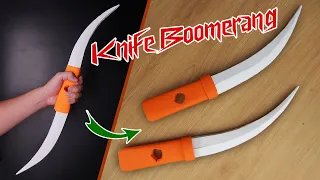 Double Knife Boomerang || How to make paper Double Knife Boomerang  Ninja Weapon