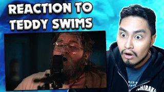 Teddy Swims Cover | The Weeknd - Blinding Lights (REACTION)