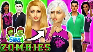 ADDISON TAKES A STAND FOR THE ZOMBIES! 🧟 Zombies vs Cheerleaders! 📣 | Disney ZOMBIES Sims 4 (Ep 5)