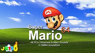 All PCs (Windows & Mac) Sounds in SM64 Soundfont