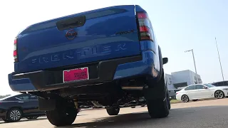 2024 Nissan Frontier Pro 4X Exhaust Sound