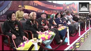 Парад Победы в Грозном - в городе Воинской Славы.