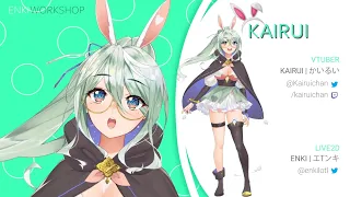 Live2D Model Showcase || Kairui - A loud bunny Alchemist !