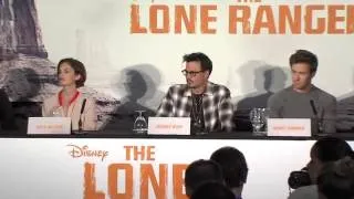 London - The Lone Ranger Press-Conference - 2