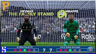 Goalkeeper Mbappe vs Goalkeeper Neymar vs | Penalty Shootout #neymarjr #mbappé