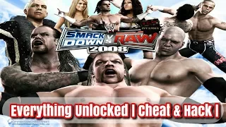 WWE SVR 2008 - Everything Unlocked | Cheat & Hack |