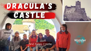 DRACULA'S CASTLE in TRANSYLVANIA, Romania | Bran Castle🏰and Peles Castle