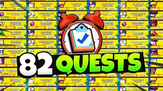 I Completed ALL 82 Brawl Pass Quests in Only 65 MINUTES! (World Record Time)