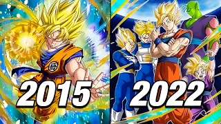 SSJ Goku - Evolution in Dokkan [2015-2022]
