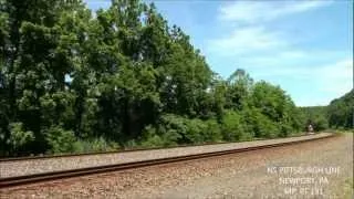 NS 8102 Leading NS 23Z in Newport, PA