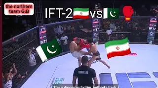 Iran vs Pak || International Kick Boxing fight 🥊 (IFT-2) 2023