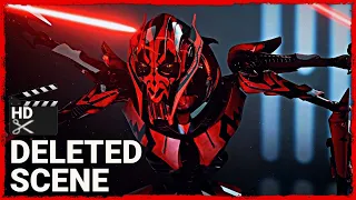 Grievous Revealed To Be DARTH MAUL In Revenge of The Sith Deleted Scene