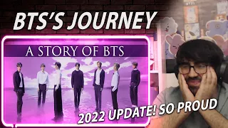 What a journey - The Most Beautiful Life Goes On: A Story of BTS (2022 Update!) | Reaction