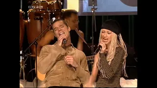 [1080P/60FPS] Ricky Martin & Christina Aguilera - Nobody Wants To Be Lonely (Live @ Top of The Pops)