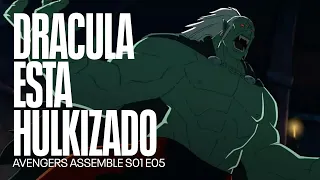 ¡Dracula hulkizado y Hulk vampiro! | Avvengers Assemble