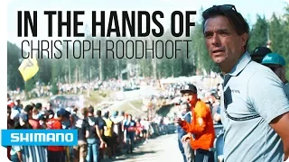 In the hands of Christoph Roodhooft - Team manager Mathieu van der Poel | SHIMANO