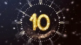 10 second NEW YEAR COUNTDOWN CLOCK 2023 *VOICE & SFX*