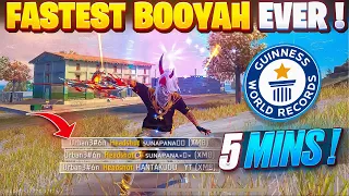 New Record💪🏻 Dhanu Dino Fastest Booayah in Free Fire History🔥| Telugodi Sattha