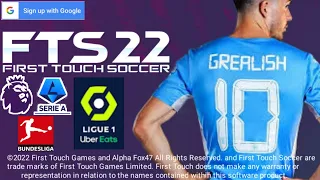 FTS 22 300MB New Kits 2021-22 & Latest Transfers Update Android Offline 4K Best Graphics