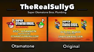 Otamatone Super Mario Bros. Plumbing (Side-by-Side Comparison)