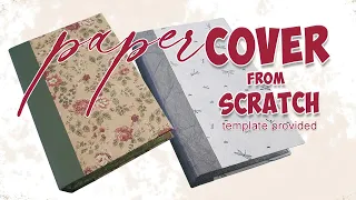 how to make a paper junk journal cover from scratch