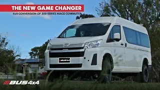 4x4 Conversion of Toyota 300 Series Hiace Commuter Bus