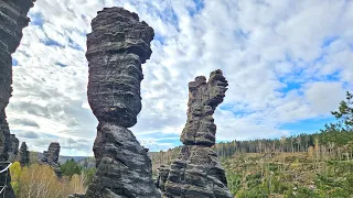 Die Herkulessäulen im Bielatal