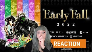 My reaction to the Jojo's Bizarre Adventure All Star Battle R Release Date Trailer | GAMEDAME REACTS