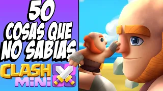 ❗SABIAS QUE...❗50 COSAS que NO SABIAS de clash mini