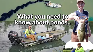 EVERYTHING Pond treatments-A complete guide! Growing big bass and pond maintenance!