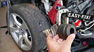 FRONT END SUSPENSION NOISE RATTLE EVEN AFTER SWAY BAR LINKS REPLACEMENT