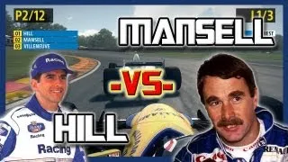 F1 2013 Classics - Hill vs. Mansell - Brands Hatch - Williams FW14 [1080p]