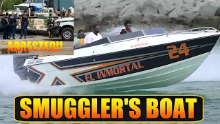 SMUGGLERS ARRESTED AT HAULOVER RAMP WITH 700 KG DRUGS| HAULOVER INLET |  BOAT ZONE