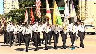 Miami Beach Goes Red, White & Blue With Vets Day Parade