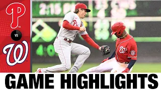 Phillies vs. Nationals Game Highlights (10/2/22) | MLB Highlights