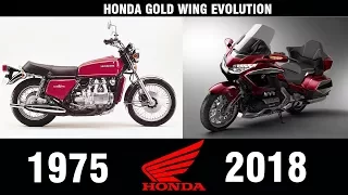 HONDA GOLD WING - EVOLUTION (1975-2018) | The Evolution Of Honda Gold Wing