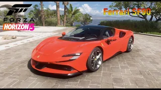 Forza Horizon 5 Ferrari SF90 Stradale | Тест-Драйв