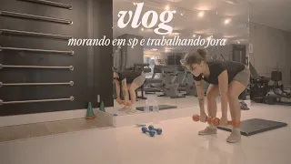 minha rotina trabalhando fora e morando sozinha 🎥